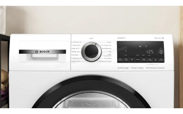 BOSCH WQG245CSFR - Panneau de commandes