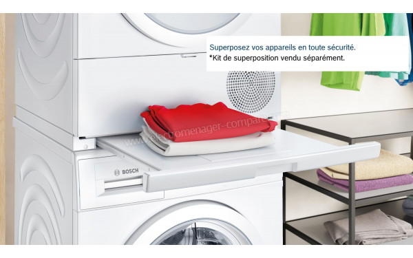 BOSCH WQG245DSFR - Kit de superposition