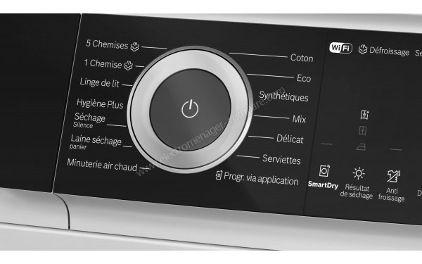 BOSCH WQH246CSFR - Vue des programmes