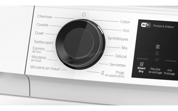 BOSCH WQJ2320BFR - Vue des programmes