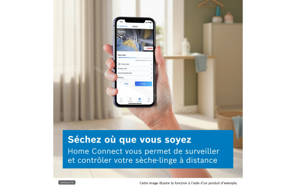 BOSCH WQN246D0FR - Application pour smartphones ou tablettes