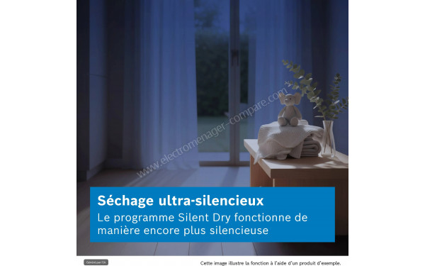 BOSCH WQN246D0FR - Programme Silent Dry