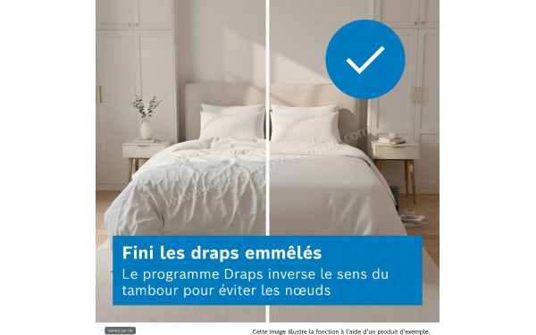 BOSCH WQN246D0FR - Programme Draps