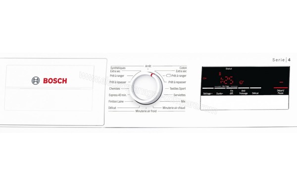 BOSCH WTA73200FF - Panneau de commandes