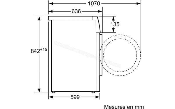BOSCH WTH83003FF - Sch&eacute;ma technique