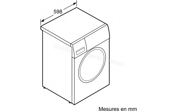 BOSCH WTH83003FF - Sch&eacute;ma technique