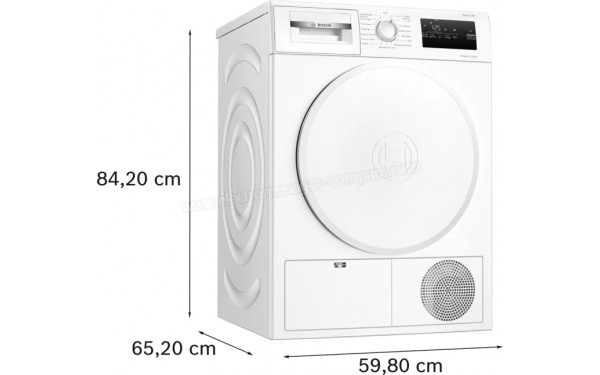 BOSCH WTH8300DFR - Dimensions