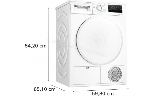 BOSCH WTH8300SFR - Dimensions