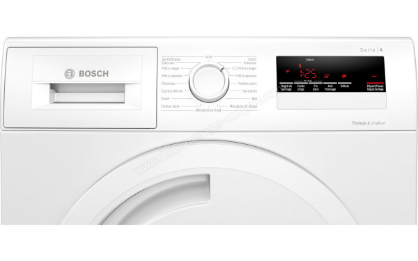 BOSCH WTH83V01FF - Panneau de commandes