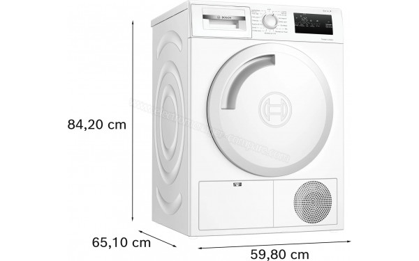 BOSCH WTH83V12FR - Dimensions