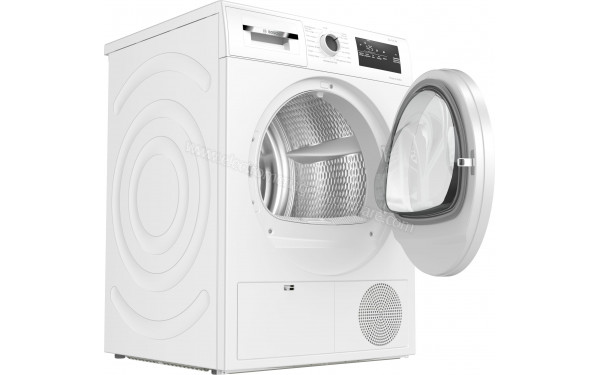 BOSCH WTH83V13FR - Vue 3/4 gauche hublot ouvert