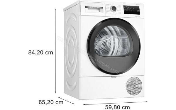 BOSCH WTH8520BFR - Dimensions