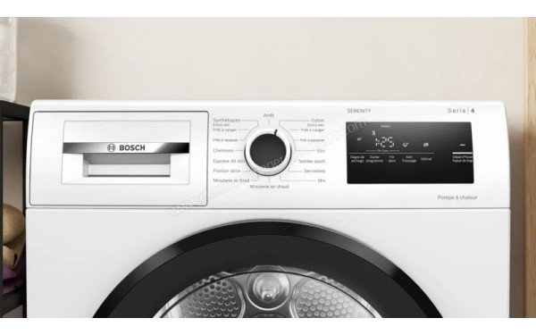 BOSCH WTH8520BFR - Panneau de commandes