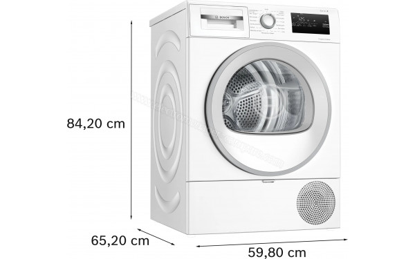 BOSCH WTH8520SFR - Dimensions