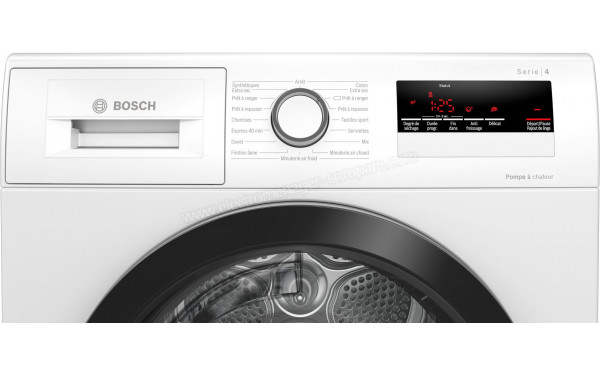 BOSCH WTH85V02FF - Panneau de commandes