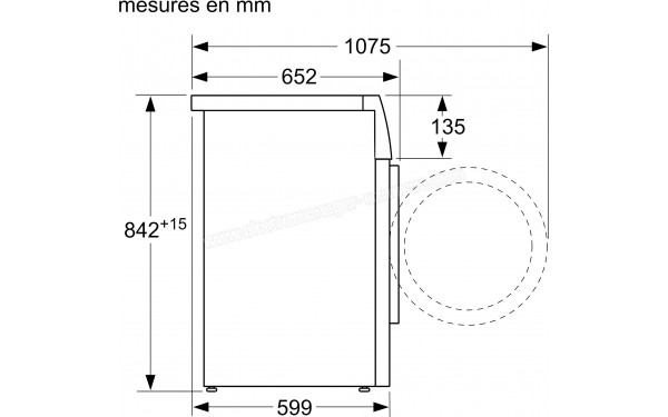 BOSCH WTH85V02FF - Sch&eacute;ma technique