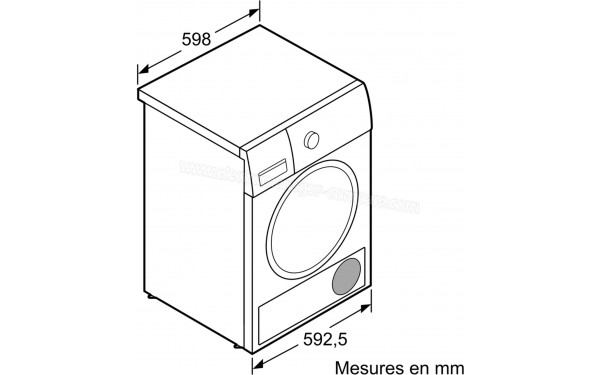 BOSCH WTN83207FF - Sch&eacute;ma technique