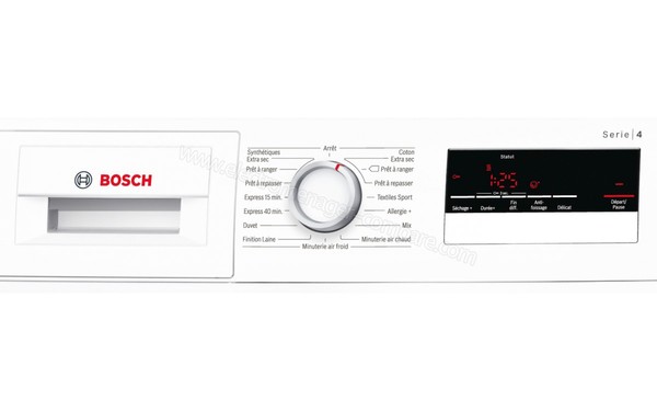 BOSCH WTN85200FF - Panneau de commandes