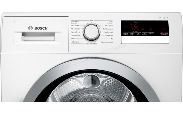 BOSCH WTN85228FF - Panneau de commandes