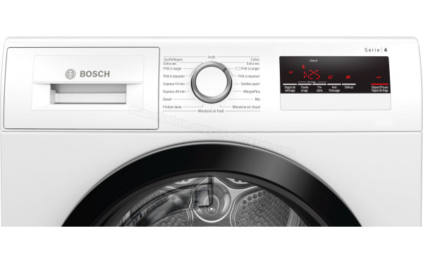 BOSCH WTN85V08FF - Panneau de commandes