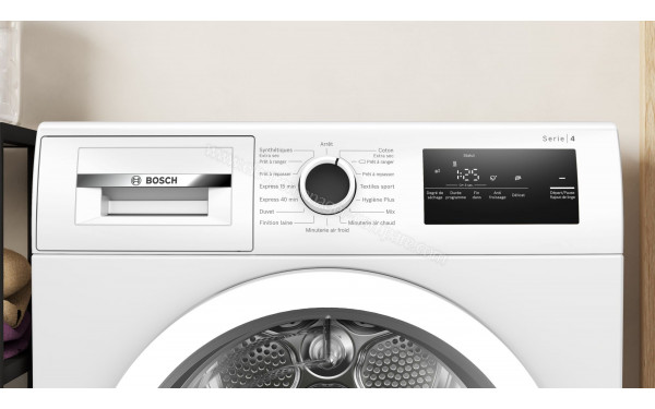 BOSCH WTN85V08FR - Panneau de commandes