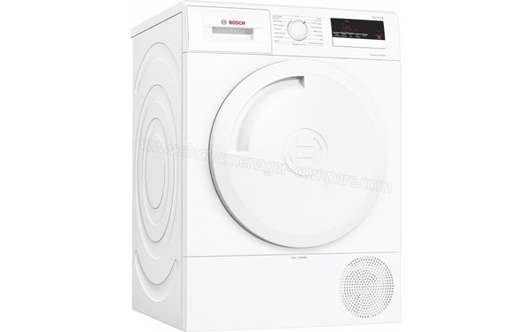 BOSCH WTR83V00FF - Vue 3/4 gauche hublot ouvert