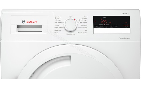 BOSCH WTR83V01FF - Panneau de commandes