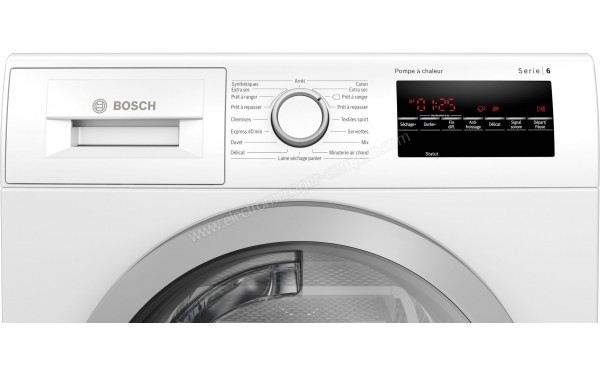 BOSCH WTR85T09FF - Panneau de commandes