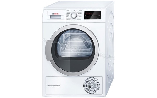 BOSCH WTW87490FF - Vue 3/4 droite