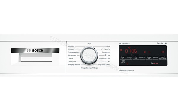 BOSCH WUQ24408FF - Panneau de commandes