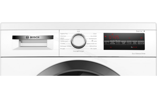 BOSCH WUU28T69FR - Panneau de commandes