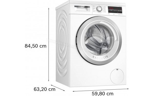 BOSCH WUU28T6MFR - Dimensions