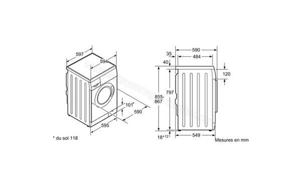 BOSCH WVD24560FF - Sch&eacute;ma technique