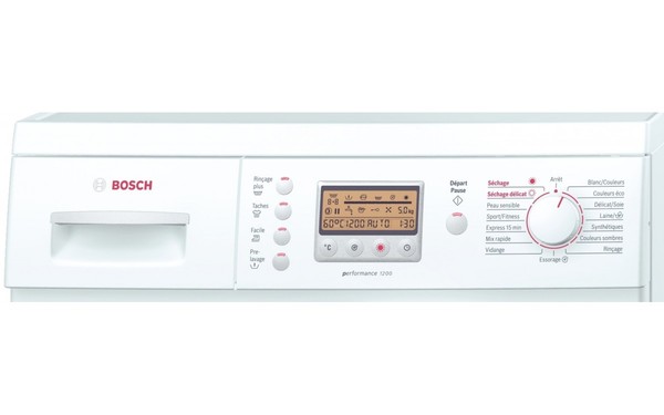 BOSCH WVD24560FF - Panneau de commandes