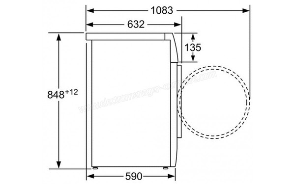 BOSCH WVH28461FF - Sch&eacute;ma technique