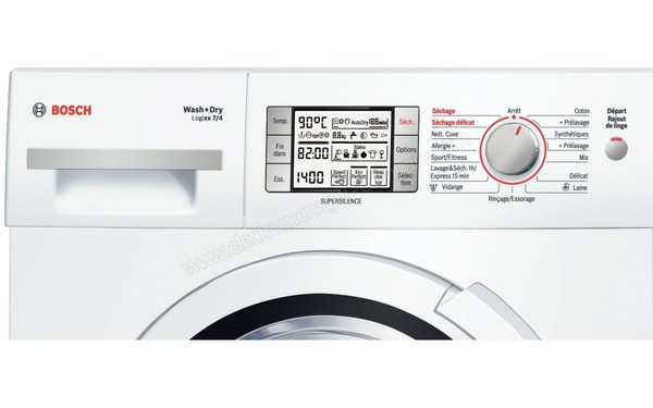 BOSCH WVH28560FF - Panneau de commandes