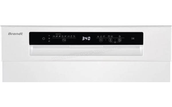 BRANDT BCF422DQW - Panneau de commandes