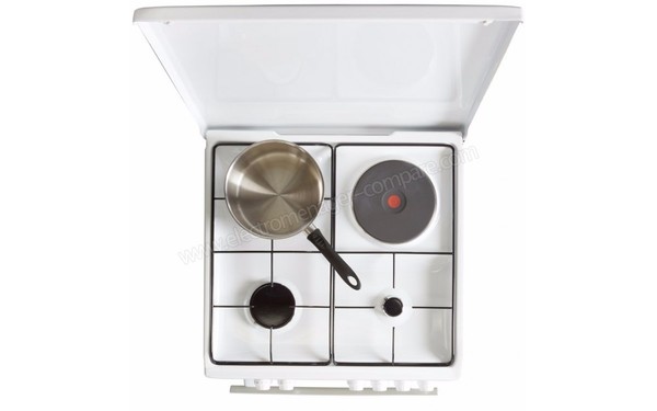 BRANDT BCM6655W - Vue du dessus (cr&eacute;dit : Boulanger)