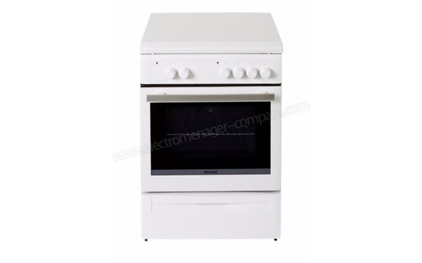 BRANDT BCM6655W - Vue de face, couvercle abattu (cr&eacute;dit : Boulanger)
