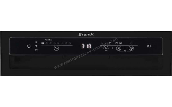 BRANDT BDF024DB - Panneau de commandes