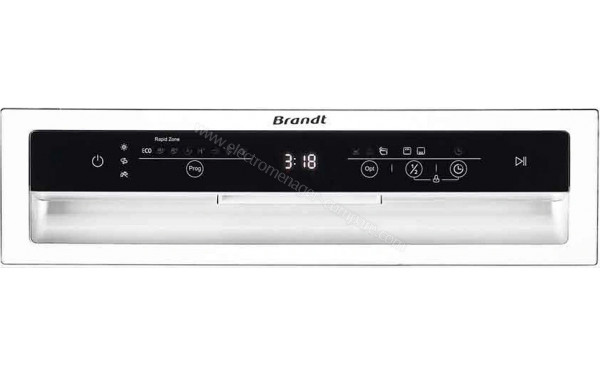 BRANDT BDF024DW - Panneau de commandes