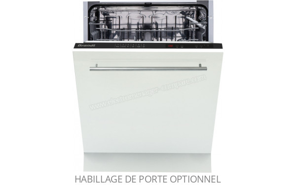 BRANDT BDFI44DQB - Vue de face
