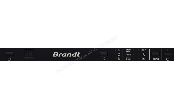 BRANDT BDJ3424DB - Panneau de commandes