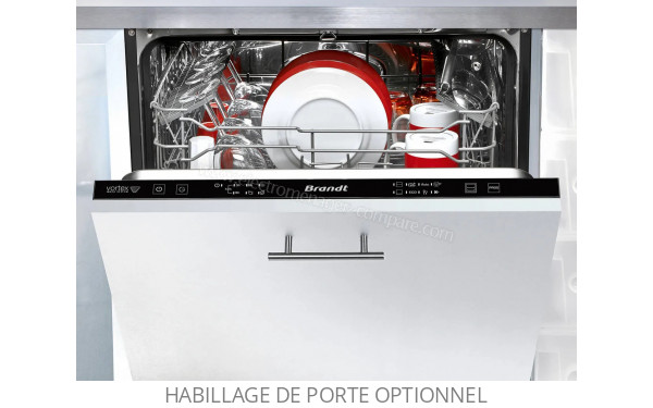 BRANDT BDJ3424VB - Vue de face