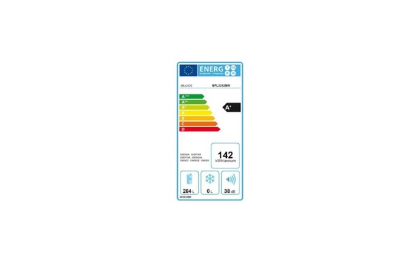 BRANDT BFL3282BW - &Eacute;tiquette &eacute;nergie