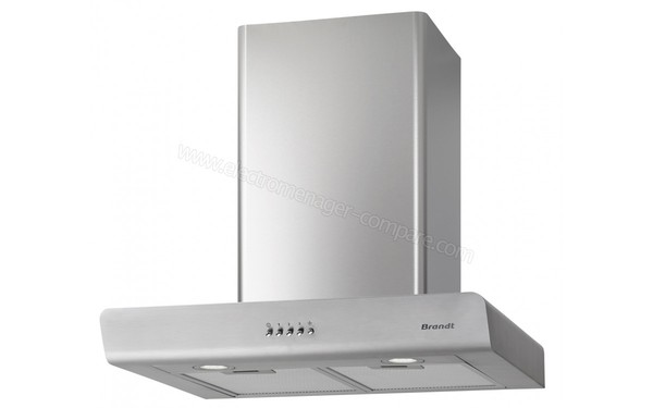 BRANDT BHB6602X - Vue 3/4 droite