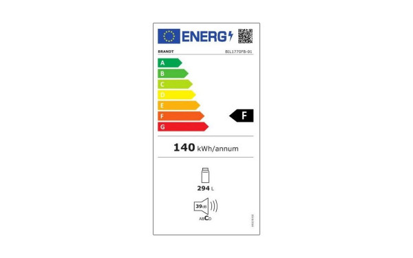 BRANDT BIL1770FB - &Eacute;tiquette &eacute;nergie v2