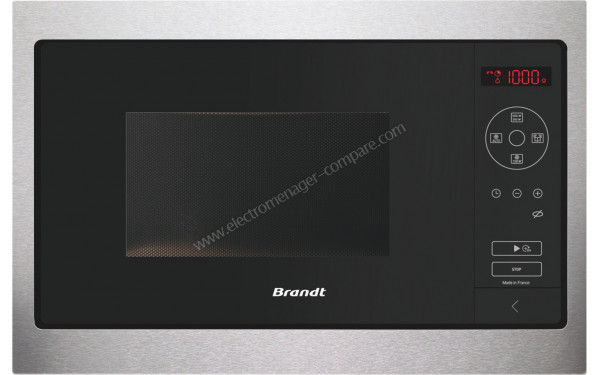 BRANDT BMS7112X - Vue de face