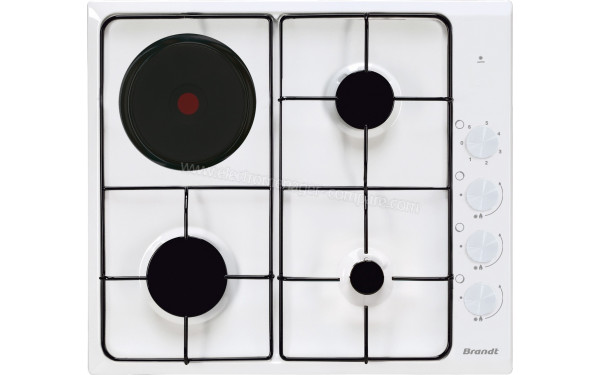 BRANDT BPE3411WM - Vue du dessus