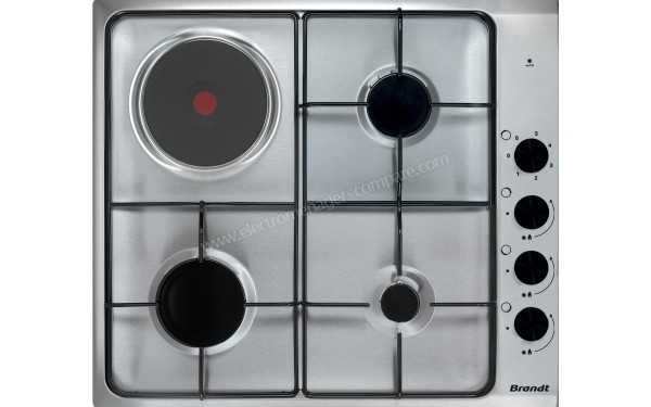 BRANDT BPE3411XM - Vue du dessus